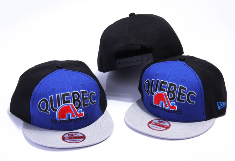 NHL Quebec Nordiques NE Snapback Hat #01